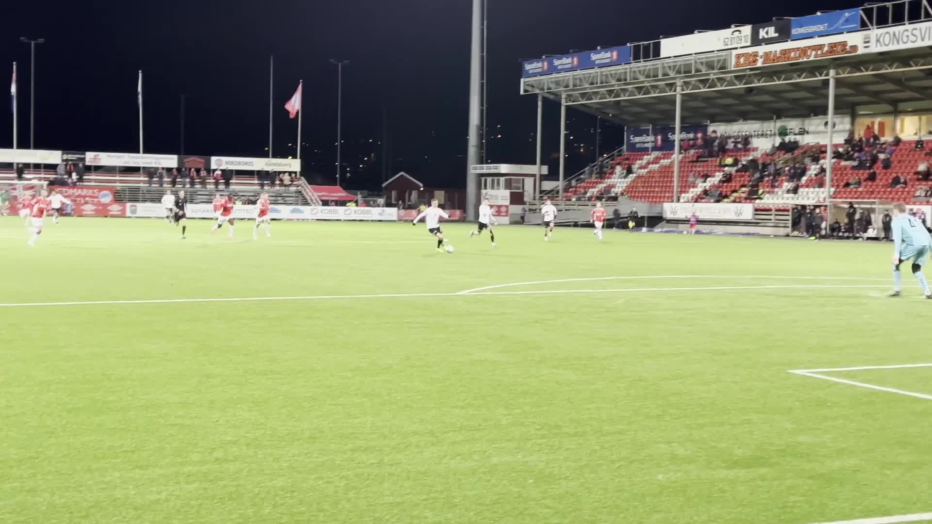 Erik Flataker 0-1 mot Kongsvinger