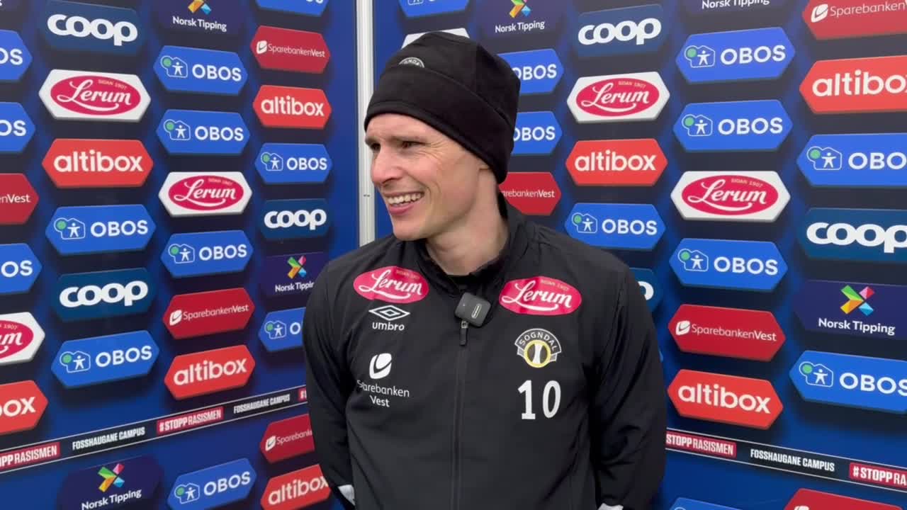 Kasper Skaanes før generalprøven mot Åsane