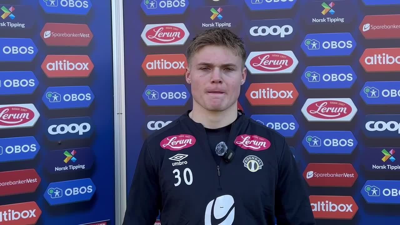 Erik Flataker før Aalesund
