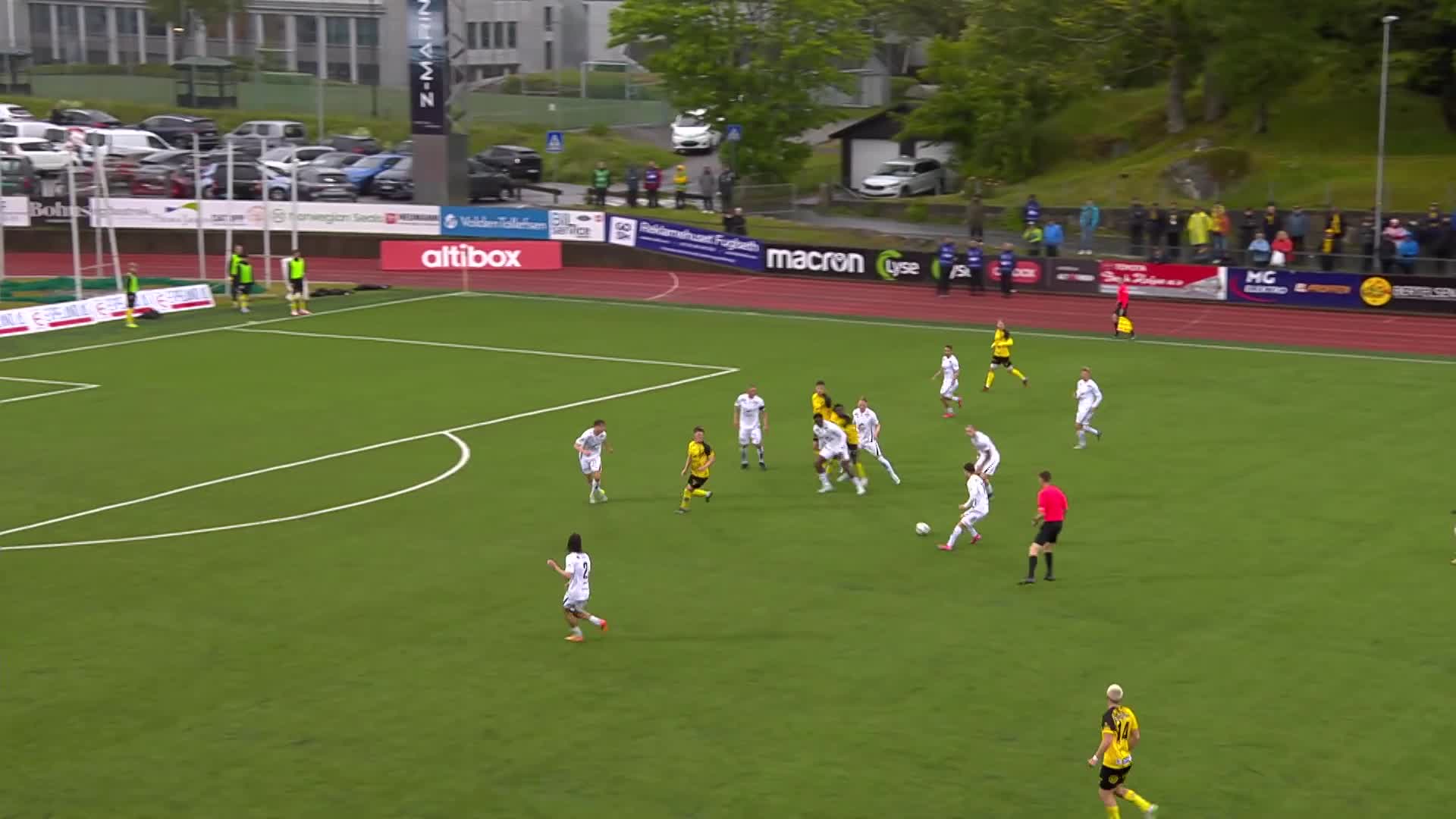 Vegard Hagen si ville scoring mot Egersund!